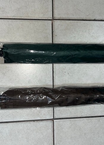 Diğer Battal Boy Semsiye Sik Ve Minimal Koyu Yesil Kahverengi Sal