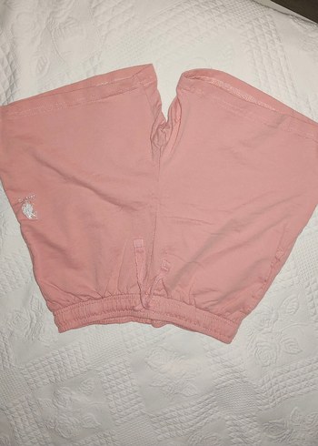 u.s polo assn. Pembe Mini Şort Rahat Kesim