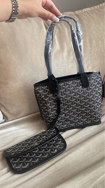 Beden siyah Renk Maison goyard çanta