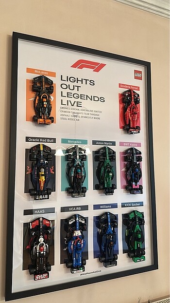 lego formula 1 tablo