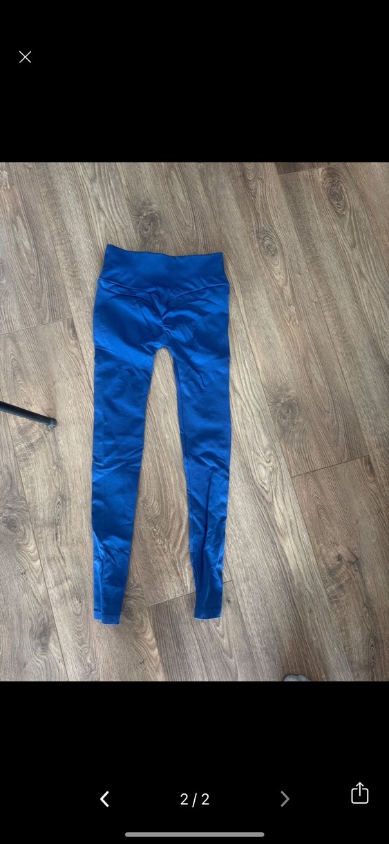 Mavi Kadın Spor Tayt - Görsel 2