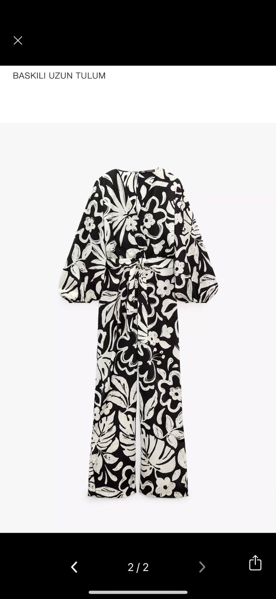 Zara tulum - Görsel 2