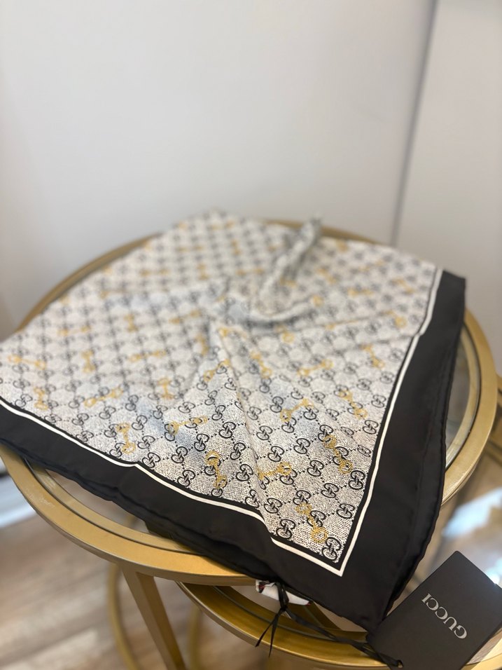 G desen twill ipek esarp - Görsel 2