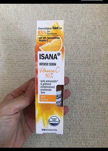 ISANA Vitamin C %10 Yoğun Serum