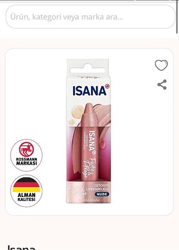 Maybelline Isana Nude Ruj - Pastel Bej Tonu