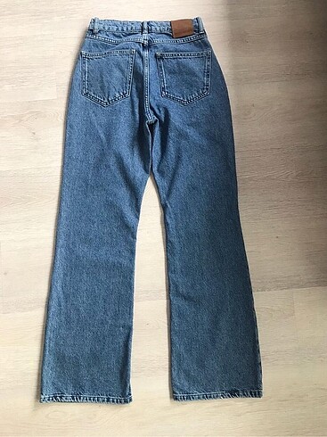 xs Beden mavi Renk Beauty Omelette flare jean