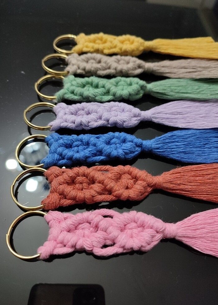 Makrone anahtarlık  - Görsel 2