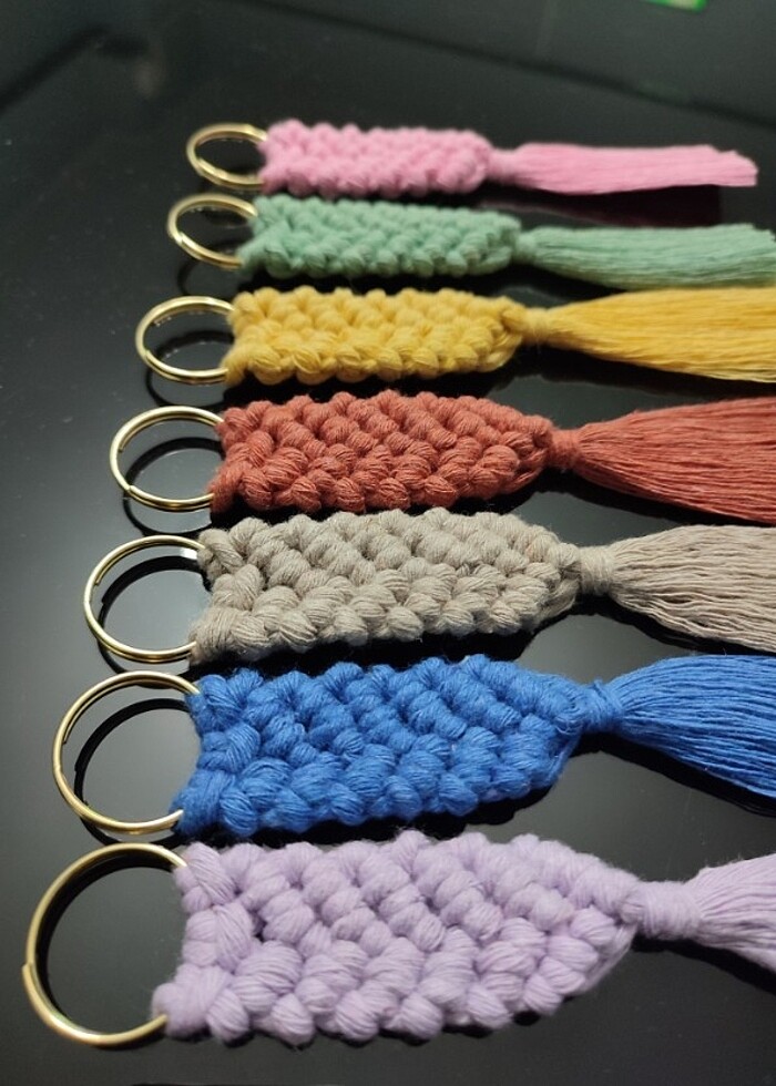 Makrone anahtarlık  - Görsel 4