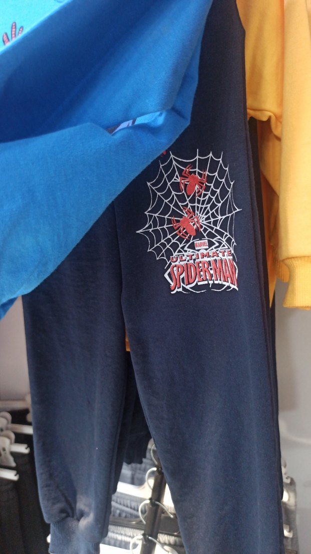 Örümcek Adam Baskılı Mavi Erkek Eşofman Takımı - Görsel 2