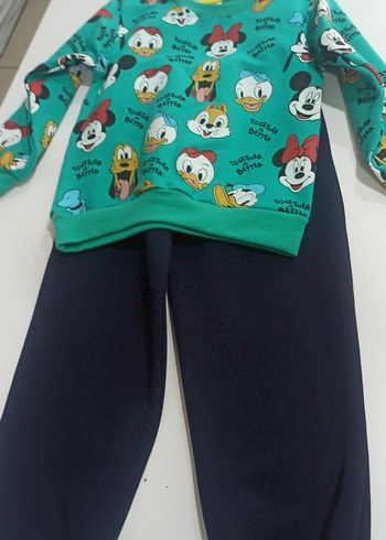 Çok Renkli Baskılı Erkek Çocuk Eşofman Takımı - Görsel 4