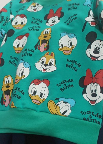 Çok Renkli Baskılı Erkek Çocuk Eşofman Takımı - Görsel 5