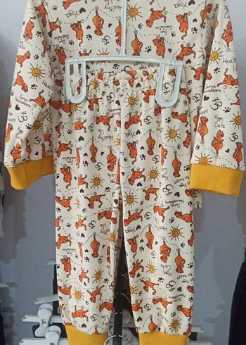 Renkli Baskılı Hamile ve Emzirme Pijama Takımı - Görsel 3