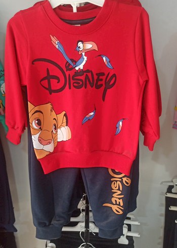 Renkli Disney Baskılı Erkek Çocuk Eşofman Takımı - Görsel 7