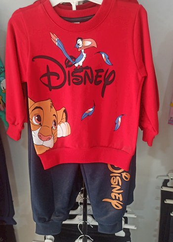 Renkli Disney Baskılı Erkek Çocuk Eşofman Takımı - Görsel 6