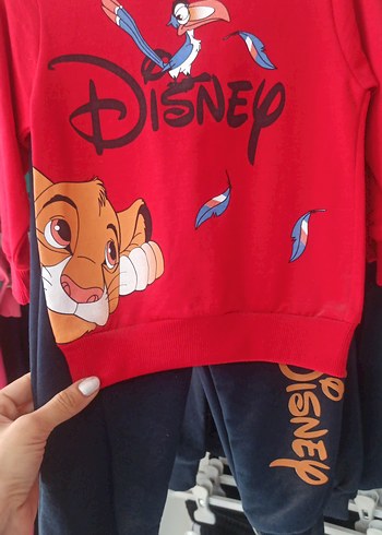 Renkli Disney Baskılı Erkek Çocuk Eşofman Takımı - Görsel 5