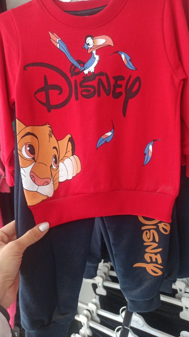 Renkli Disney Baskılı Erkek Çocuk Eşofman Takımı - Görsel 5