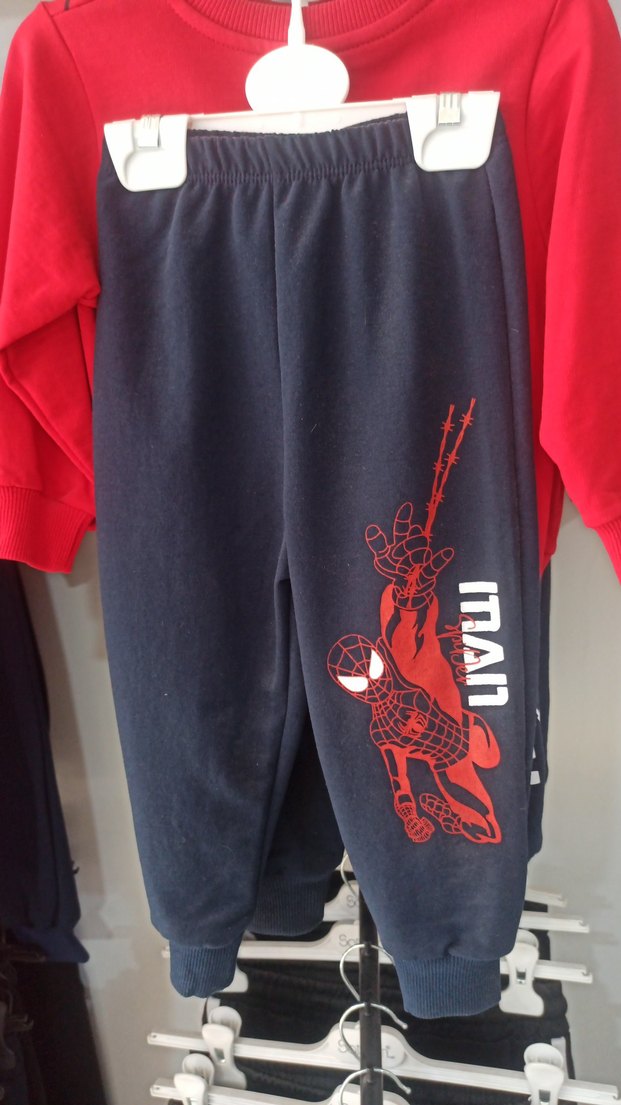 Örümcek Adam Baskılı Erkek Çocuk Eşofman Takımı - Görsel 2