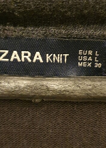 l Beden Zara hırka