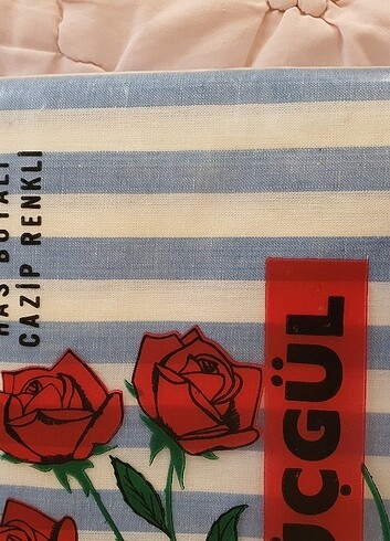 Çizgili çarşaf Vintage - Görsel 6