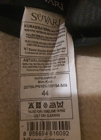 Süvari Süvari erkek pantolon