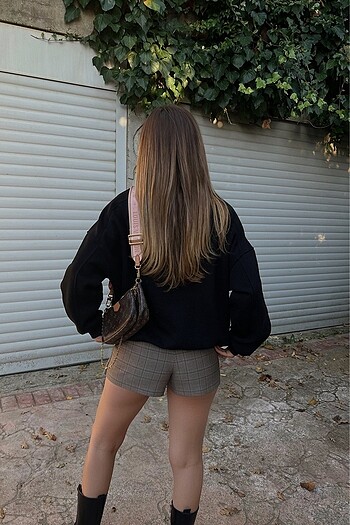 s Beden siyah Renk Siyah Sweatshirt