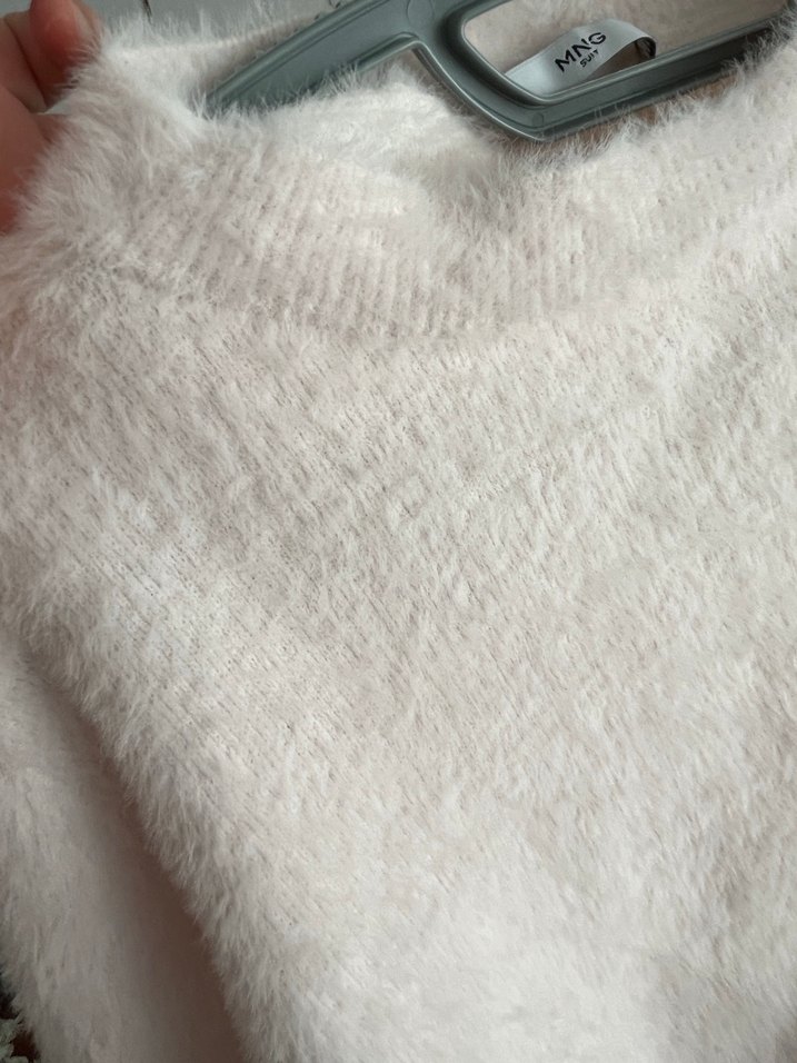 Pudra Kadın Triko Kazak - Görsel 4