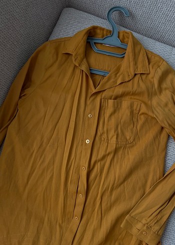 Keten Kadın Gömlek - Görsel 2