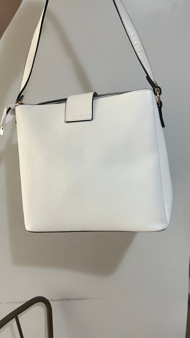 Zebra Desenli Tokalı Kadın Deri Çanta - Görsel 4