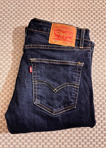 Levis Levi S 512 Slim Taper Koyu Mavi Jean