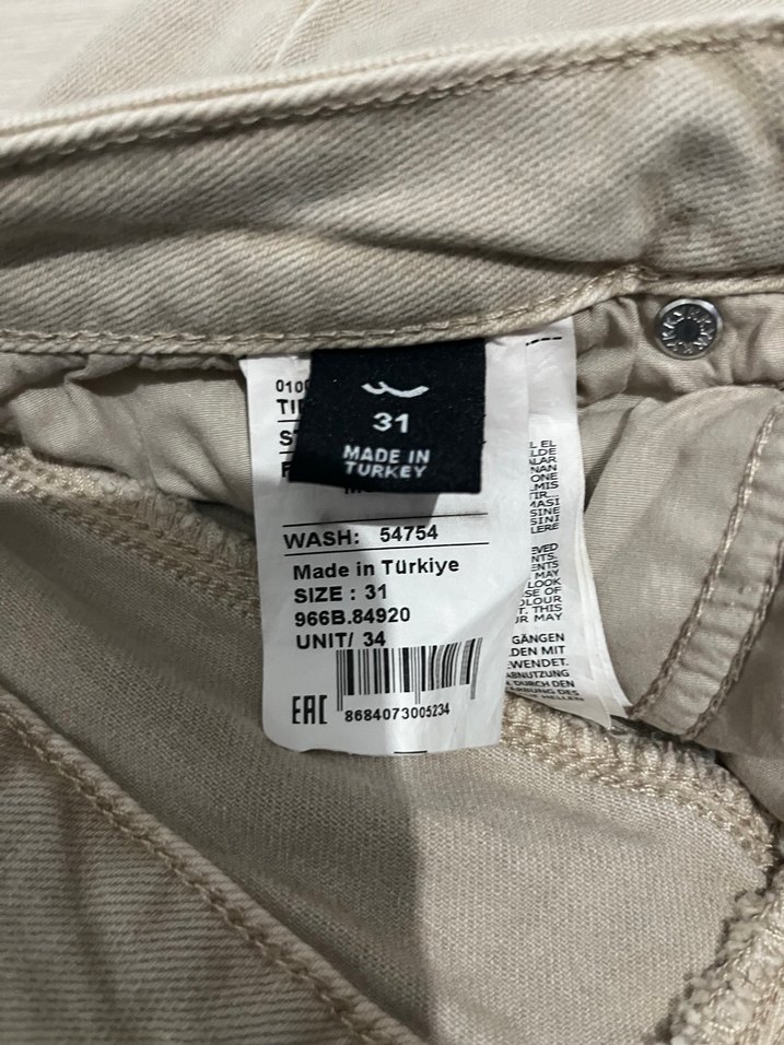 LTB Bej Denim Pantolon — görsel 4/5