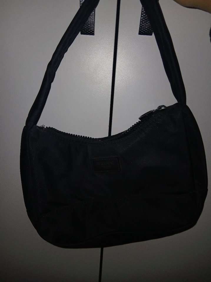 Pull&Bear Siyah Fermuarlı Çanta — görsel 4/5