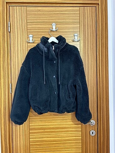 xs Beden siyah Renk Trendyolmilla Peluş Ceket