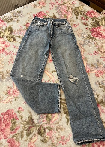 Gap Yikamali Acik Mavi Denim Jean