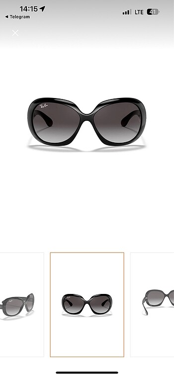 Beden siyah Renk orijinal Rayban sıfır faturalı
