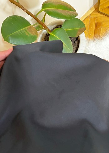 36 Beden siyah Renk Siyah Transparan Detaylı Straplez Midi Elbise
