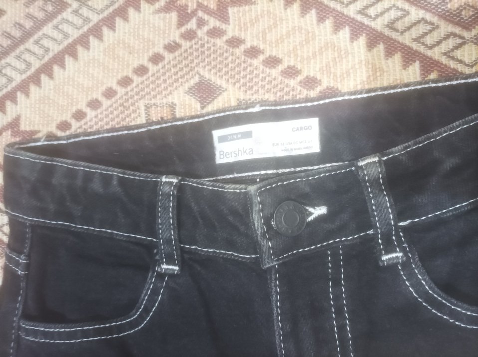 Siyah kargo Pantolon — görsel 2/4