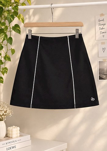 Urban Outfitters Siyah Mini A Kesim Etek