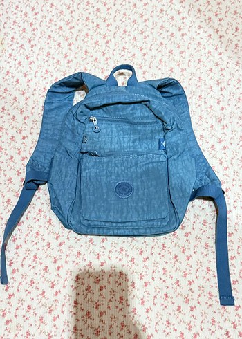 Smart Bags Mavi Kanvas Sirt Cantasi