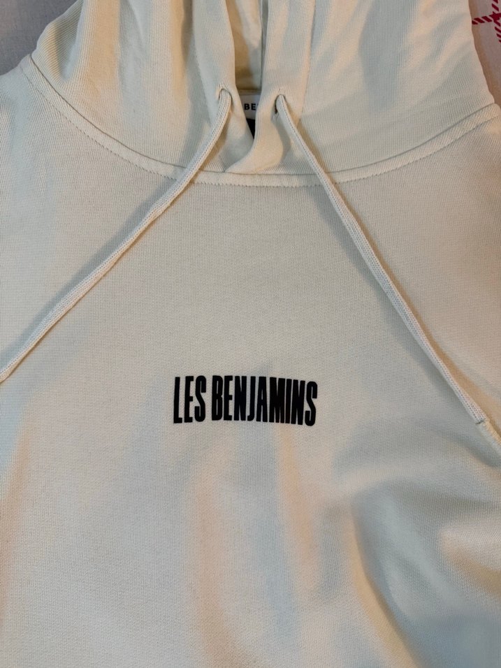 Les Benjamins Ekru Kapüşonlu Sweatshirt Orijinal — görsel 2/5