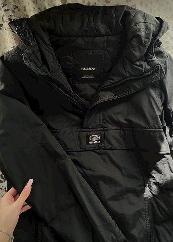 Pull and Bear Pull Bear Siyah Mont