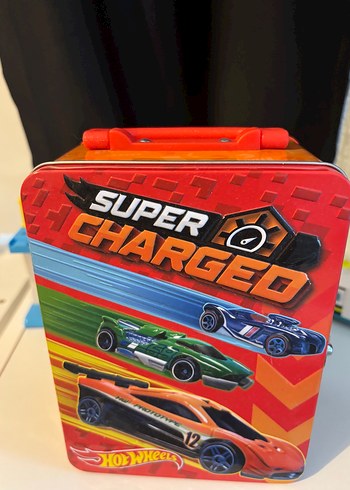 Hot Wheels Turuncu Desenli Mini Metal Kutu Hot Wheels