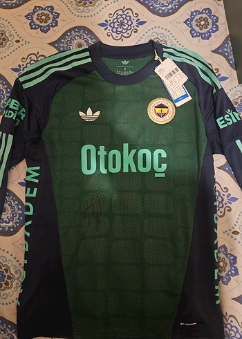 Adidas Ederson İslak İmzali Fenerbahce 26 27 Ozel Kaleci Formasi