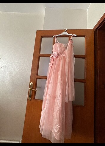 Diğer Kız çocuk Pembe taşlı elbise