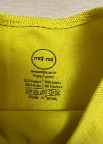 Sarı kız Çocuk tişörtü - Görsel 2