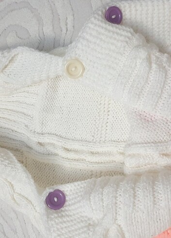  Beden Bebek örme battaniye kundak.
