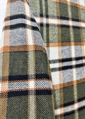 Ekose  Gömlek ceket - Görsel 3