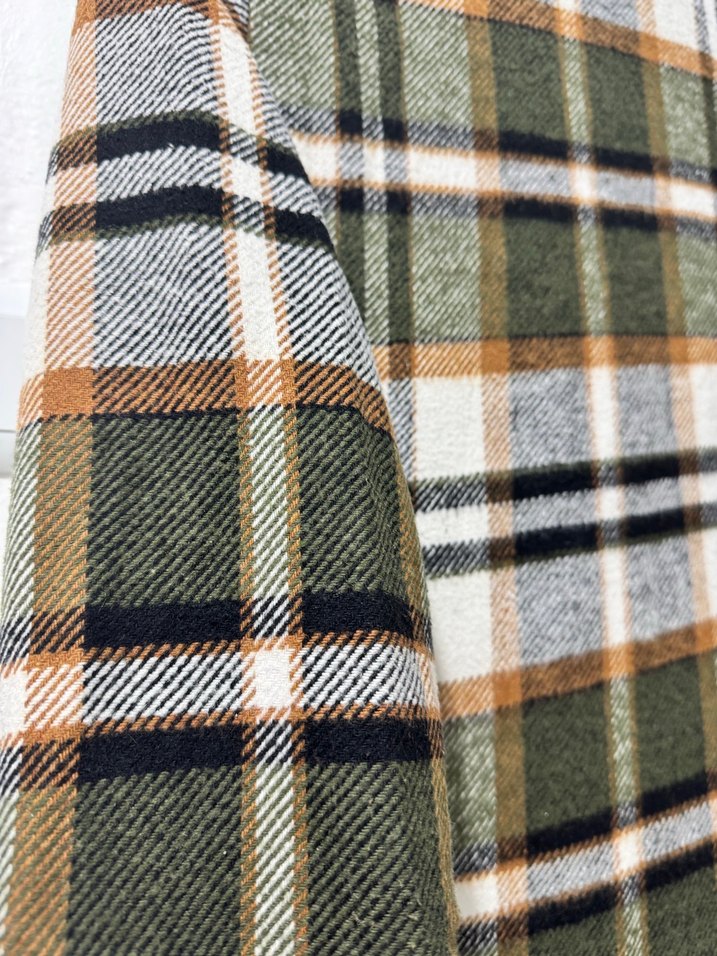 Ekose  Gömlek ceket - Görsel 3