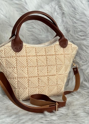 Örgü Bohem Kadın Çanta - Görsel 4