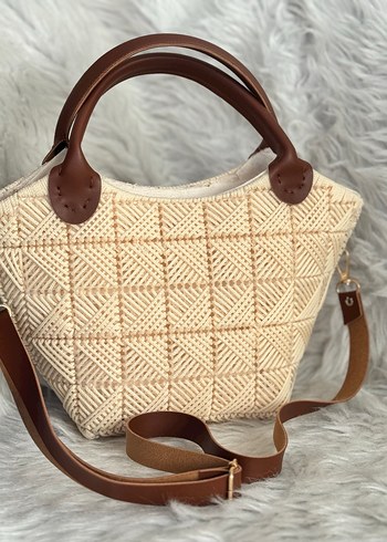 Örgü Bohem Kadın Çanta - Görsel 5