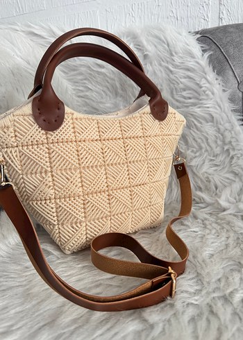 Örgü Bohem Kadın Çanta - Görsel 3